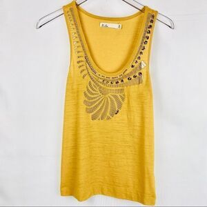MADEWELL Hi-Line Sequence Embroidered Tank Top.